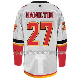 Calgary Flames DOUGIE HAMILTON 27 Adidas Wit Authentic Shirt - Mannen